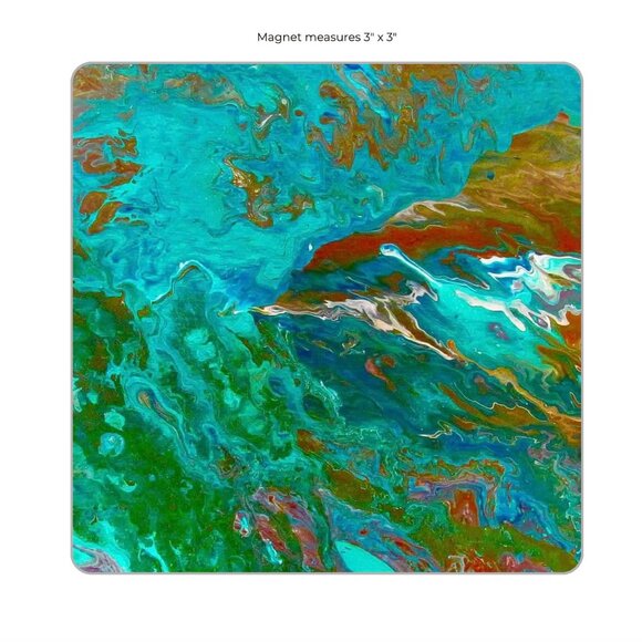 NWT "Earth" Artisan Magnet - Picture 1 of 4